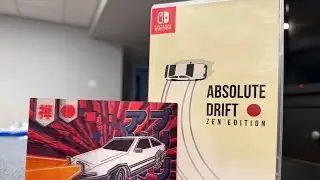 Распаковка консоли Nintendo Switch Absolute Drift Zen edition