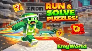 Can I Beat This Puzzle Runner Map?! | EmyWorld