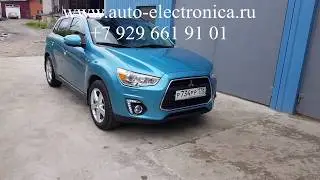 Чип тюнинг Mitsubishi ASX 2013 г.в., удаление катализатора, отключение второго датчика кислорода