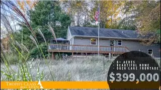 Lakefront! - 6685 Ryerson Rd, Twin Lake, MI - Trophy Class Real Estate
