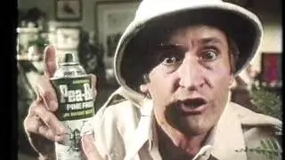 Pea-Beu - Pine Fresh pest spray - 'hit 'em with the old Pea-Beu' (Australian ad, 1980)