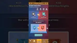 Gold sand clash week 1 strategy for War A!