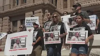 Over a 100 rally at Texas Capitol urging the State to halt execution of Robert Roberson