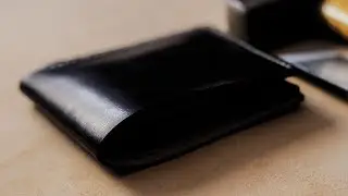 Black Magic! Black Leather Wallet for Bussinesman