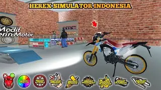 Modif SuperMoto CRF Sudah Makin Ganteng - Herex Simulator Indonesia