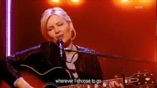 Dido- No Freedom Live @Skavlan 2013