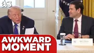 Trump READS Marco Rubio&rsquo;s PRIVATE NOTE OUT LOUD &mdash; Rubio CAN'T HIDE HIS SHOCK