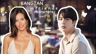 BTS as friends characters PART 2