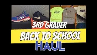 Back To School Haul| Third Grade Boy Clothing Haul| Back To School Prep