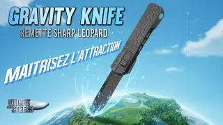 Misez sur l'attraction ! Gravity knife Sharp Leopard Remette