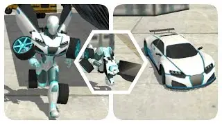 Flying Car Robot Simulator - Free Roam