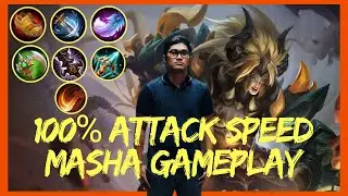 MASHA GAMEPLAY 2020 THE ULTIMATE BUILD AND EXECUTE TRICK | MASHA GUIDE AND TUTORIALS | DRAGON TAMER