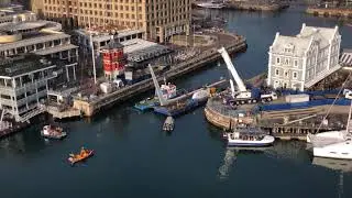 V&A Waterfront Swingbridge (Overall Winner/ Bridge Category Winner) - SAISC Steel Awards 2020