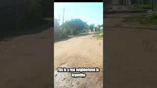 What a Normal Neighborhood in Argentina Looks Like 🇦🇷
