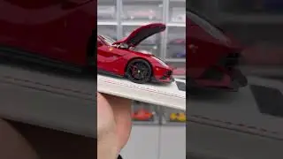 Watch This Ferrari F12 Model Car, with an Openable Hood Revealing Interior Details #ferrari