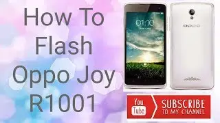 How To Flash OPPO R1001 Stuck Logo Done with SP Flash Tool 100%