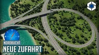 Neue Zufahrt bauen zur gro&szlig;en Industrie in Cities Skylines 2 | Nordbucht 110
