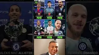 UEFA Champions League Wednesday Round of 8, Player of the Match! ✨🥇