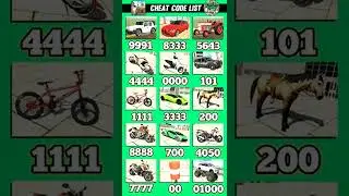Game Code 🔥 All Indian Bike Driving 3D Cheat Codes 🤑#indianbikedriving3d #code #survivalmultiplayer