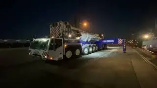 1000te Mobile Crane | Demag AC1000 at KGV Docks | Glasgow