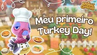 COMEMORANDO O TURKEY DAY! (e decorando) | ANIMAL CROSSING SEM NINTENDO ONLINE | #18