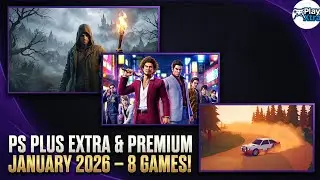 Playstation Plus Extra & Premium Games Added For January 2026