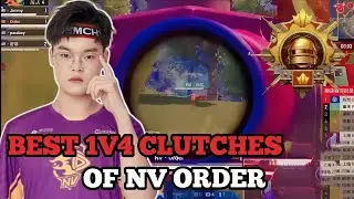 Top 10 Clutch By Nova Xqf Order | Best Clutches Of Nova Order | Beat clutches in Pubg Mobile