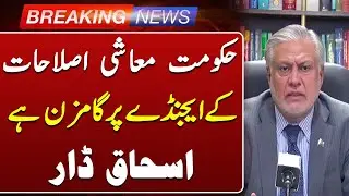 Government Moving Forward With Economic Reforms Agenda: Ishaq Dar | Such News