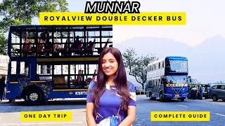MUNNAR TOURIST PLACES | Double DECKER Bus | Munnar Travel Vlogs | KERALA Tourist Places | Latest