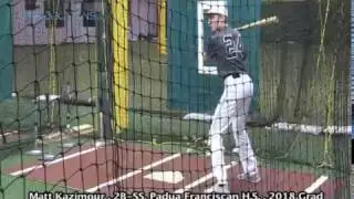 Matt Kazimour- 2B, SS- Padua Franciscan H.S 2018 Grad