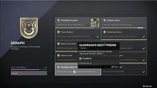 Destiny 2:  How to complete 