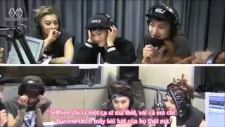 Chanyeol (EXO) talk with his girlfriend in show radio 150801