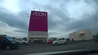 [ 4K ] ｟イオン鳥取店｠の立体駐車場に入ってみました。I entered the multi-storey car park of Aeon Tottori store.