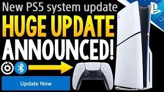 HUGE New PS5 System Update and Features - Dualsense UPGRADED + More PlayStation News!