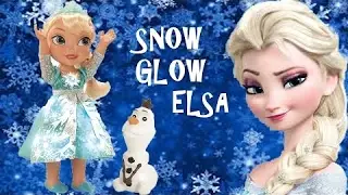 Disney Frozen Snow Glow Elsa doll!  She says over 40 Phrases and sings 