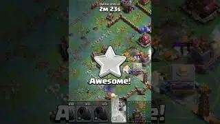 Morning Attack boy❗Not Bad⭐⭐🔥🔥 #coc #clashofclans #builderhall #shorts