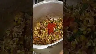 😋 Sprout Pulav #sproutpulav #sproutrecipe #sprouts #varietyrice #shorts #ytshorts #trending #viral