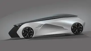 Car Render Photoshop tutorial | Concept