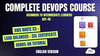 Day-45 | AWS Route 53 + Load Balancer + SSL Certificate | Hands-On Tutorial Step by Step