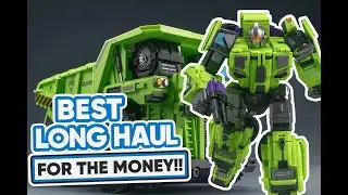 Mecha Invasion AKA Devastator Tipper AKA Long Haul Review!