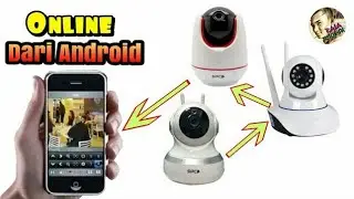 Tutorial CCTV SPC IP Cam Setting online ke Android password (123456)