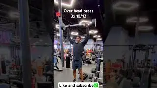 You want shoulders like a beast hit these 3x 10/12 reps