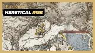How to Get in Heretical Rise - Falling Snow Marks Something Unseen - Elden Ring