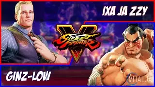 SFV CE - Ixa Ja Zzy(CODY) VS Ginz-Low(E.HONDA) 🌘 MeiaLua 🌘
