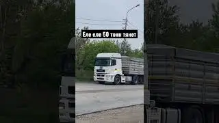 Еле еле 50 тонн тянет #камаз #камаззерновоз #видео #дальнобой #видео #academegdavid
