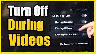 How to Disable Notifications during Movies or Shows on PS5 Console (Netflix Tutorial)