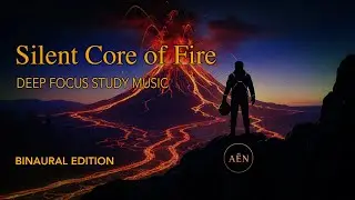 Silent Core of Fire | ALLERT BINAURAL WAVES | 3 x Pomodoro timer study Sesion