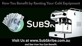 How You Benefit by Renting Your Caf&eacute; Equipment