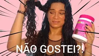 FINALIZEI MEU CABELO COM A MÁSCARA MULTIFUNCIONAL VIS NATIVA SUPER CACHOS/ DEU CERTO!? (RESENHA).