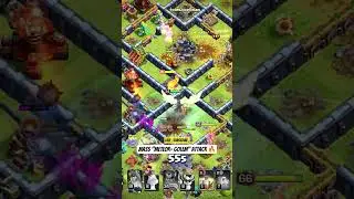 COC:METEOR GOLEM#coc #clashofclans #youtubeshorts #youtube #reels #viral #gaming #shortsfeed #shorts
